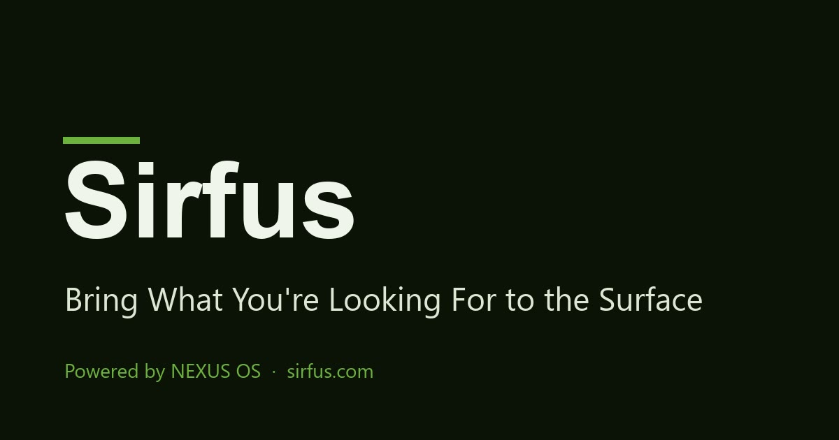 Sirfus screenshot 1